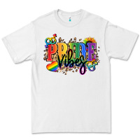 White Pride vibes Premium Tee - NancyCooperArtShop
