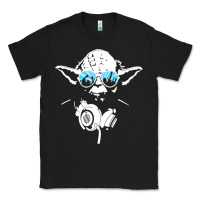 Black DJ Yoda Classic Tee - longCreatives