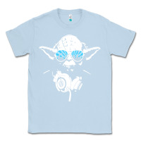 Dusty Blue DJ Yoda Classic Tee - longCreatives