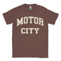 Chestnut Classic Motor City Detroit Varsity Classic Tee - longCreatives