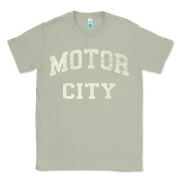 Matcha Classic Motor City Detroit Varsity Classic Tee - longCreatives
