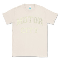 Natural Classic Motor City Detroit Varsity Classic Tee - longCreatives