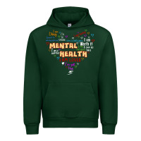Forest Green mental health matters Urban Hoodie - JahusDesignShop