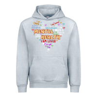 Heather Grey mental health matters Urban Hoodie - JahusDesignShop