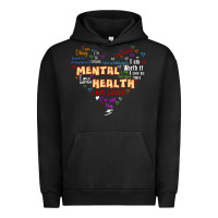 Pigment Black mental health matters Urban Hoodie - JahusDesignShop