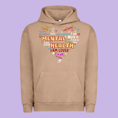 Mental Health Matters Urban Hoodie Designed By Jahusdesignshop