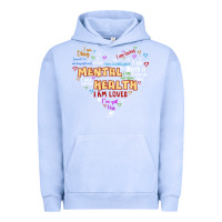Pigment Grape Ice mental health matters Urban Hoodie - JahusDesignShop