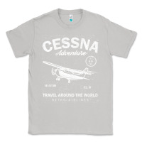 Moon Dust cessna distressed Classic Tee - longCreatives