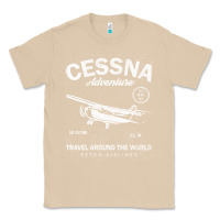 Mushroom cessna distressed Classic Tee - longCreatives
