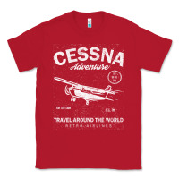 Cessna Distressed Classic Tee | Teevron