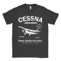Smoke cessna distressed Classic Tee - longCreatives