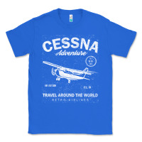 True Royal cessna distressed Classic Tee - longCreatives