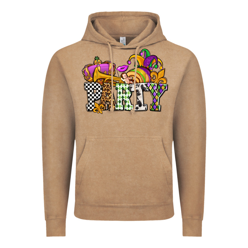 Mardi Gras  Party Olivia Vintage Hoodie by OliviaCreatesArt | Teevron