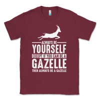 Burgundy Gazelle Gift Lover Classic Tee - longCreatives