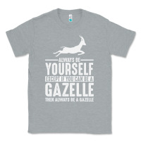 Heather Grey Gazelle Gift Lover Classic Tee - longCreatives