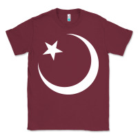 Burgundy Islam Symbol Design white Classic Tee - longCreatives