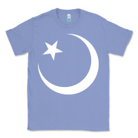 Colony Blue Islam Symbol Design white Classic Tee - longCreatives