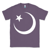 Lavender Islam Symbol Design white Classic Tee - longCreatives