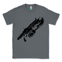 Charcoal Heather Gears of war lancer Classic Tee - longCreatives