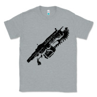 Heather Grey Gears of war lancer Classic Tee - longCreatives