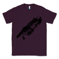 Plum Gears of war lancer Classic Tee - longCreatives
