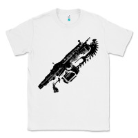 White Gears of war lancer Classic Tee - longCreatives