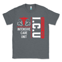 Charcoal Heather ICU Registered Nurse Medical Intensive Care Unit Classic Tee - longCreatives