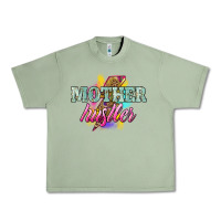Oil Green Mother hustler lightning bolt mother's day Urban Heavy Tee - HowdyJamesFarm