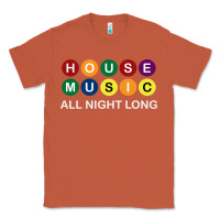Copper House Music All Night Long Ravers Classic Tee - longCreatives