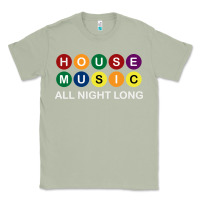 Matcha House Music All Night Long Ravers Classic Tee - longCreatives