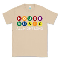 Mushroom House Music All Night Long Ravers Classic Tee - longCreatives