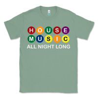 Sage House Music All Night Long Ravers Classic Tee - longCreatives