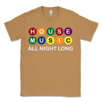 Toasted Coconut House Music All Night Long Ravers Classic Tee - longCreatives