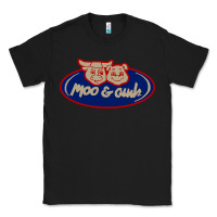 Black Moo and Oink Chicago Classic Tee - longCreatives