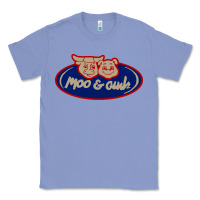 Colony Blue Moo and Oink Chicago Classic Tee - longCreatives