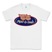 White Moo and Oink Chicago Classic Tee - longCreatives