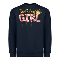 Birthday Girl Balloon Heavyweight Sweatshirt | Teevron