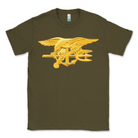 Army Green Navy Seals badge Classic Tee - longCreatives