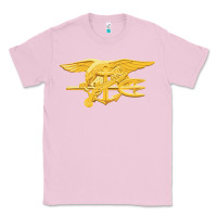 Bubblegum Pink Navy Seals badge Classic Tee - longCreatives