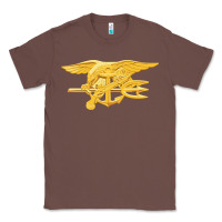 Chestnut Navy Seals badge Classic Tee - longCreatives