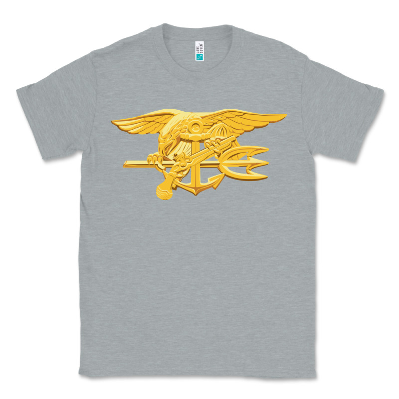 Navy Seals Badge Classic Tee by longCreatives | Teevron
