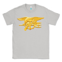 Moon Dust Navy Seals badge Classic Tee - longCreatives