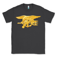 Smoke Navy Seals badge Classic Tee - longCreatives