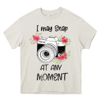 Cream I May Snap At Any Moment Heavy Core Tee - Bettercallsaul
