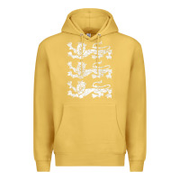 Antique Gold Retro Three England Lions Vintage Souvenir Premium Hoodie - longCreatives