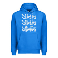 True Royal Retro Three England Lions Vintage Souvenir Premium Hoodie - longCreatives