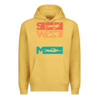 Antique Gold Retro Vintage Swimming Gift For Swimmers Premium Hoodie - longCreatives
