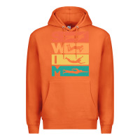 Carrot Retro Vintage Swimming Gift For Swimmers Premium Hoodie - longCreatives