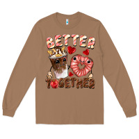 Toasted Coconut Better together Valentine's Day Long Sleeve Tee - FaDigitalArtStudio