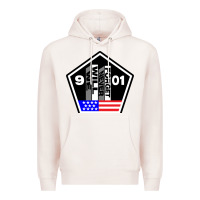 Pale Pink 9-11 We Will Never Forget Premium Hoodie - longCreatives
